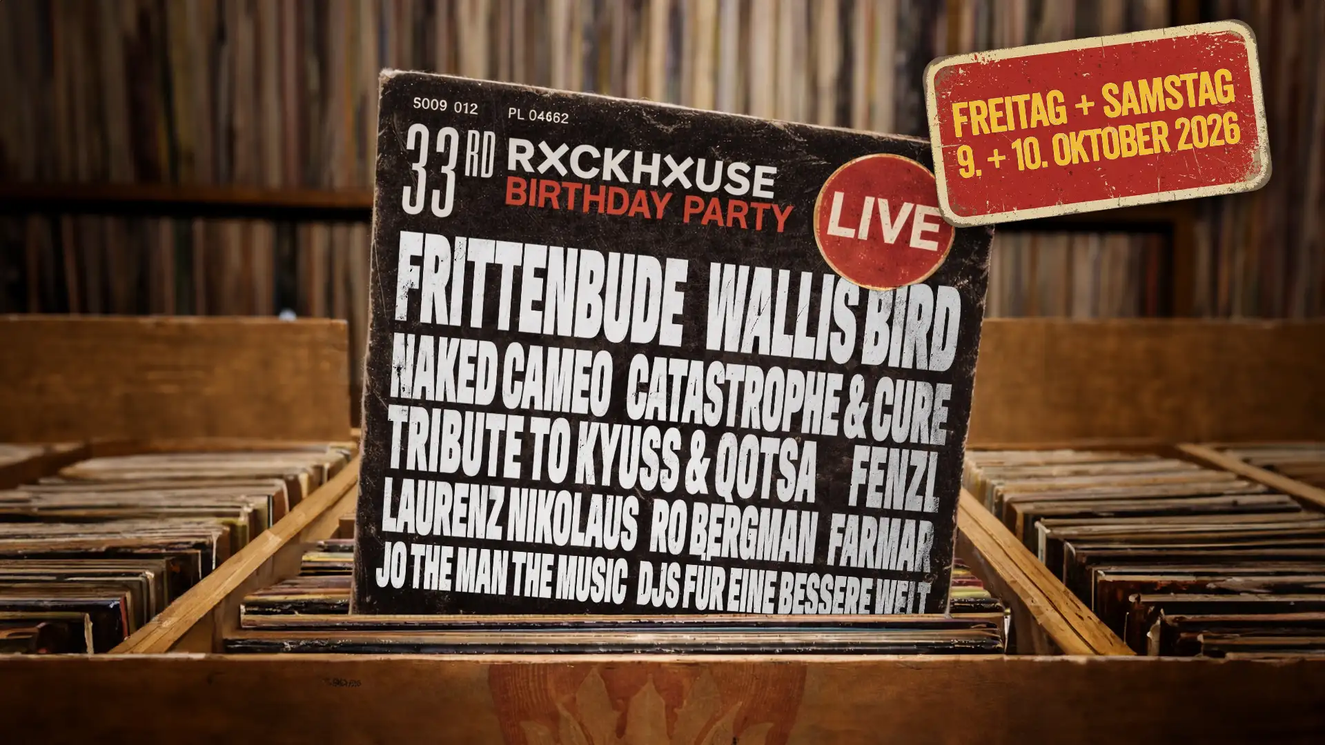 33rd Rockhouse Birthday Party 